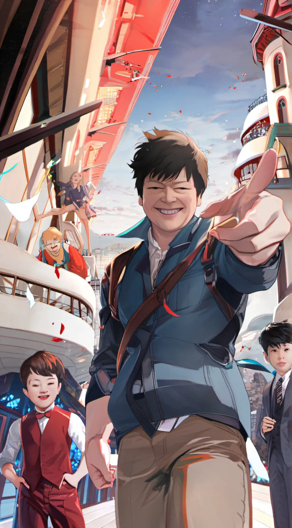 ai character: Anthony Merida background