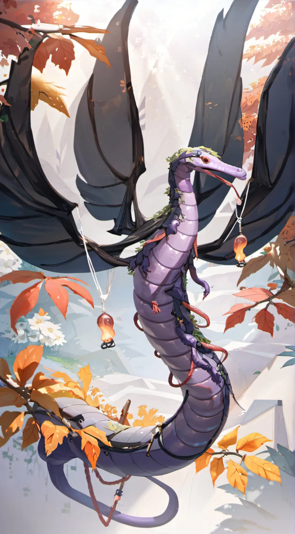 ai character: drak eye background