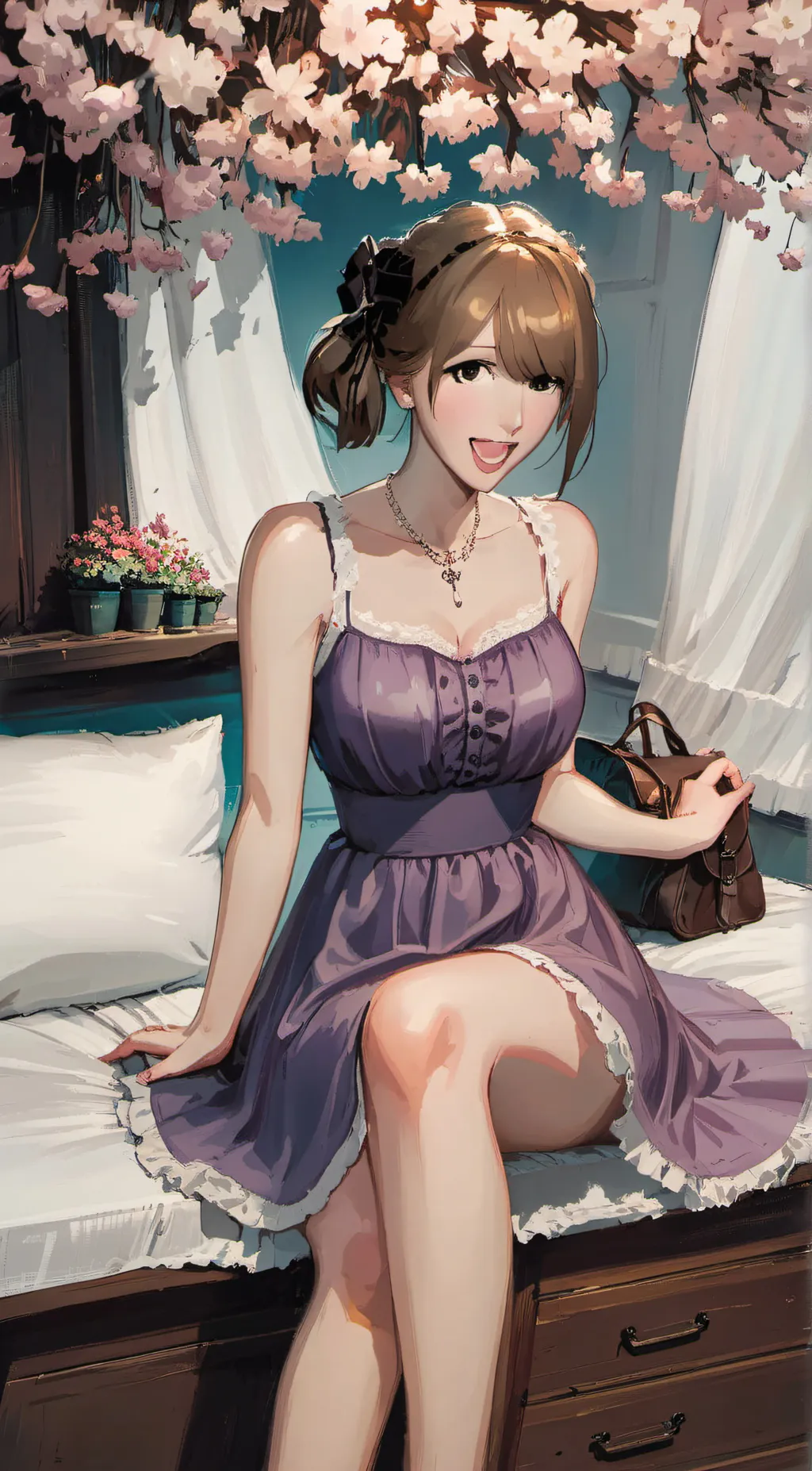 ai character: lilly background