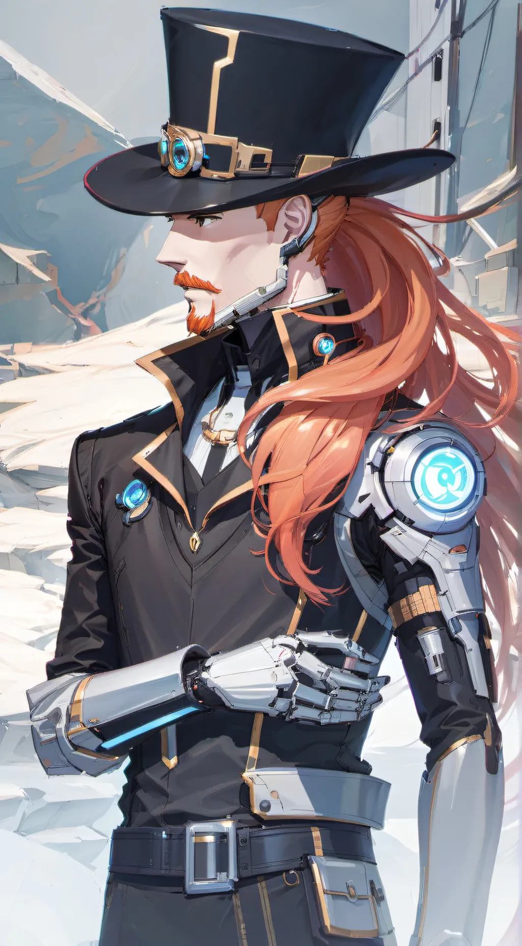 ai character: Right hand man  background