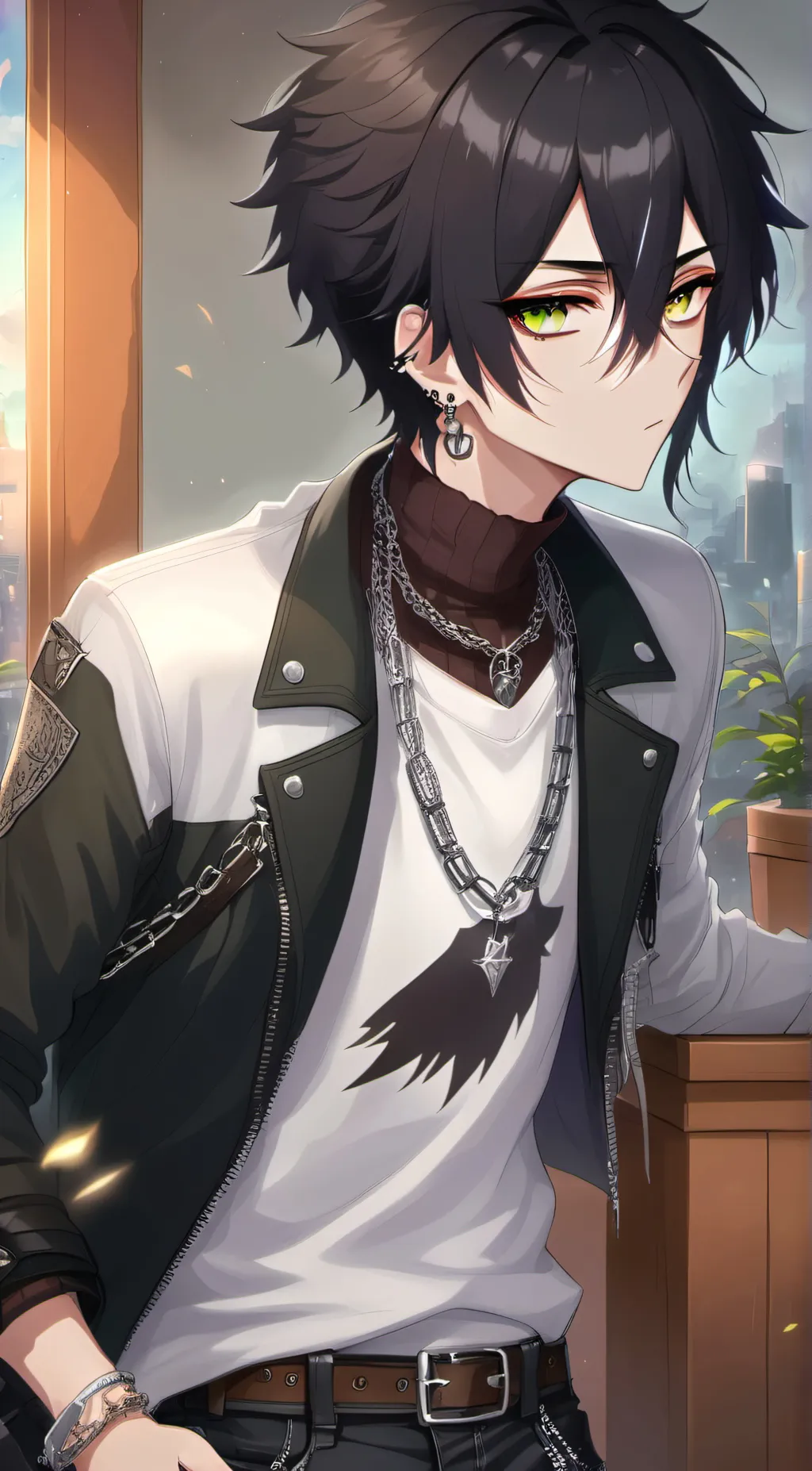 ai character: Tyler background