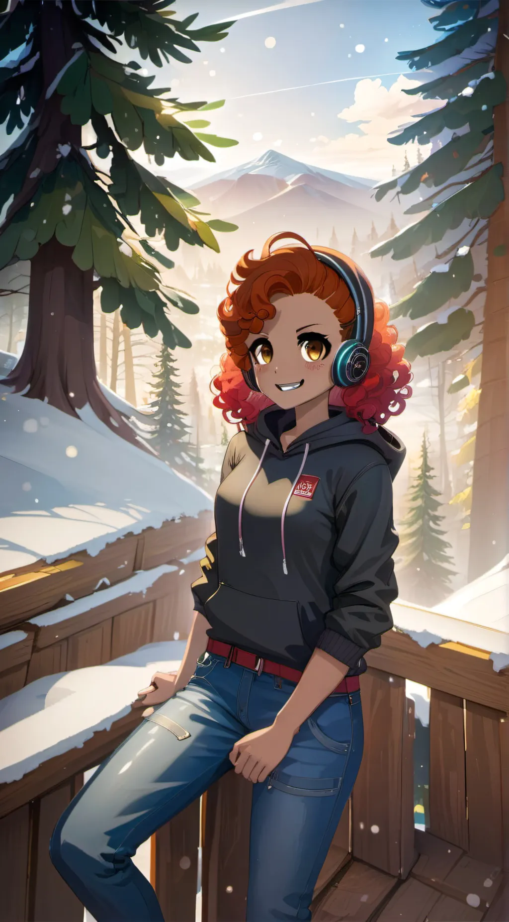 ai character: staly background