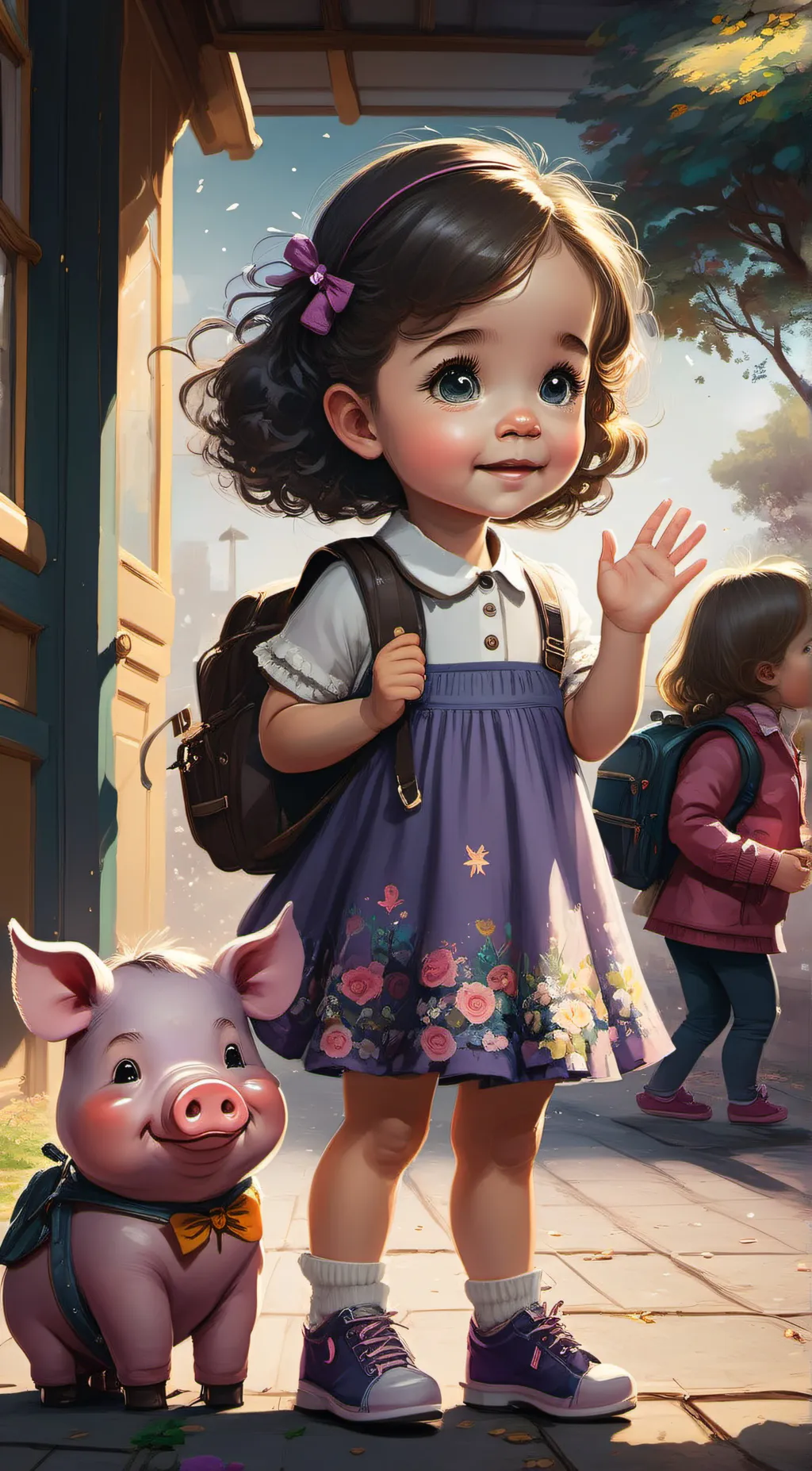 ai character: Annbella background