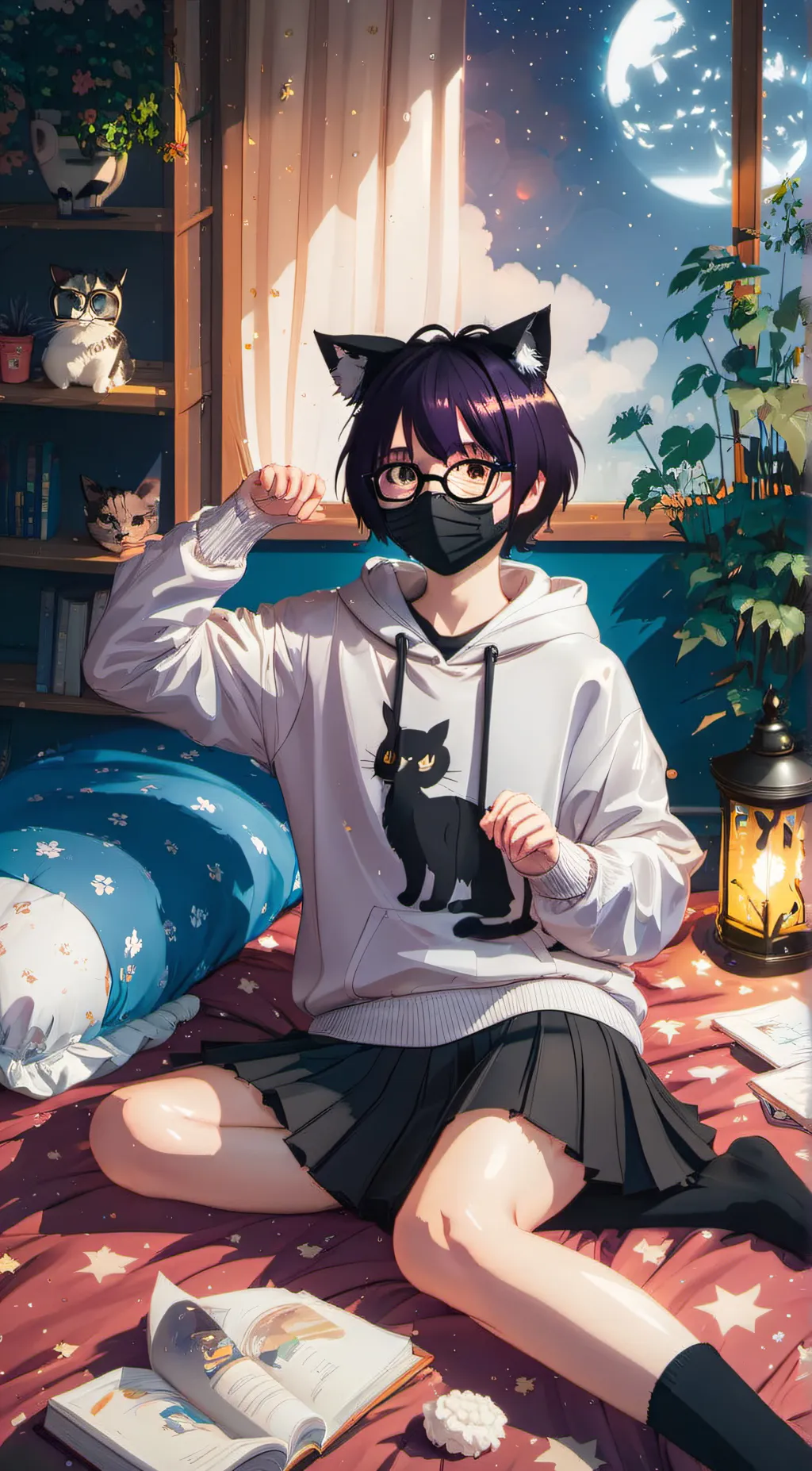 ai character: Femboy background
