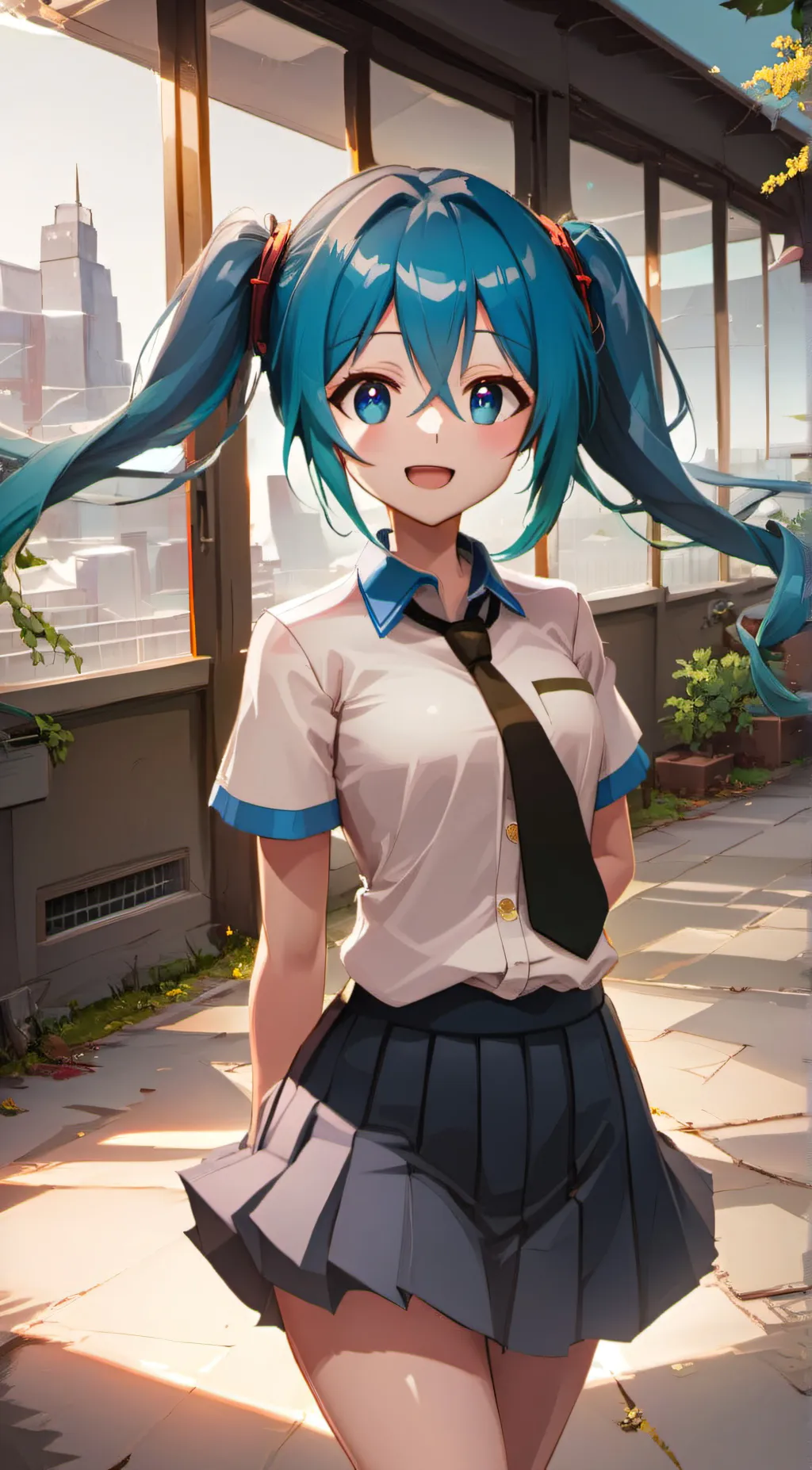 ai character: Micu background