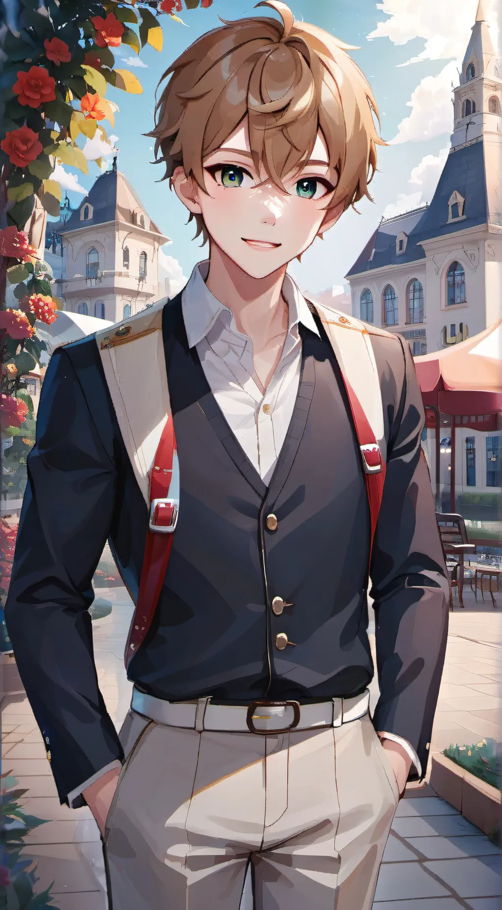ai character: Liam background