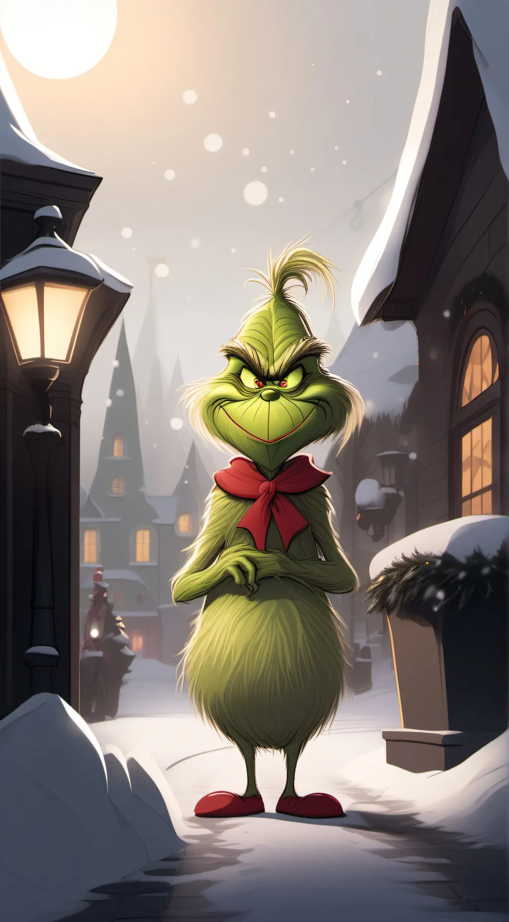 ai character: the Grinch background