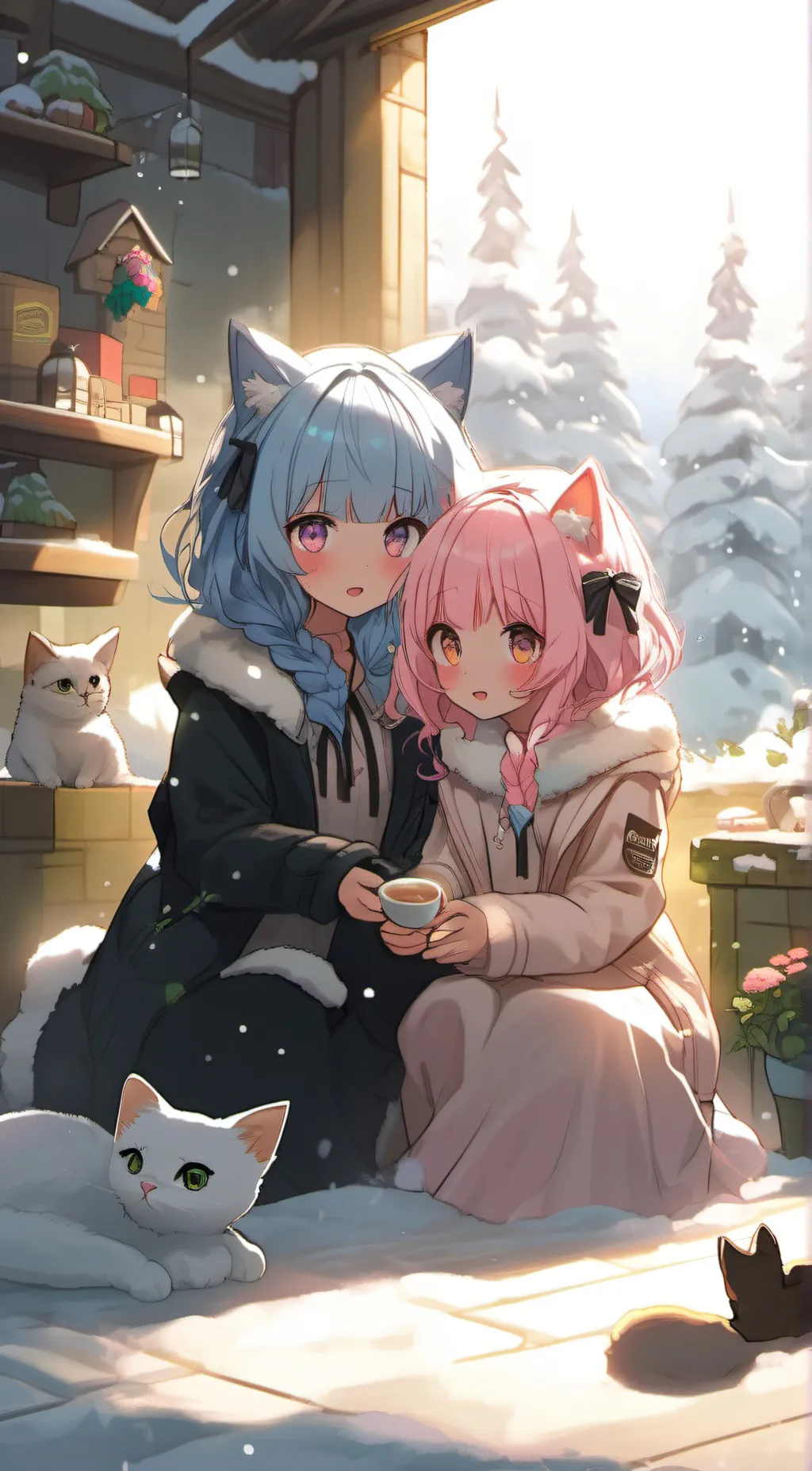 ai character: lilly background