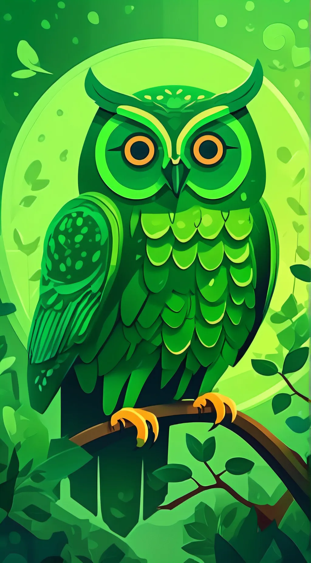 ai character: Duolingo background