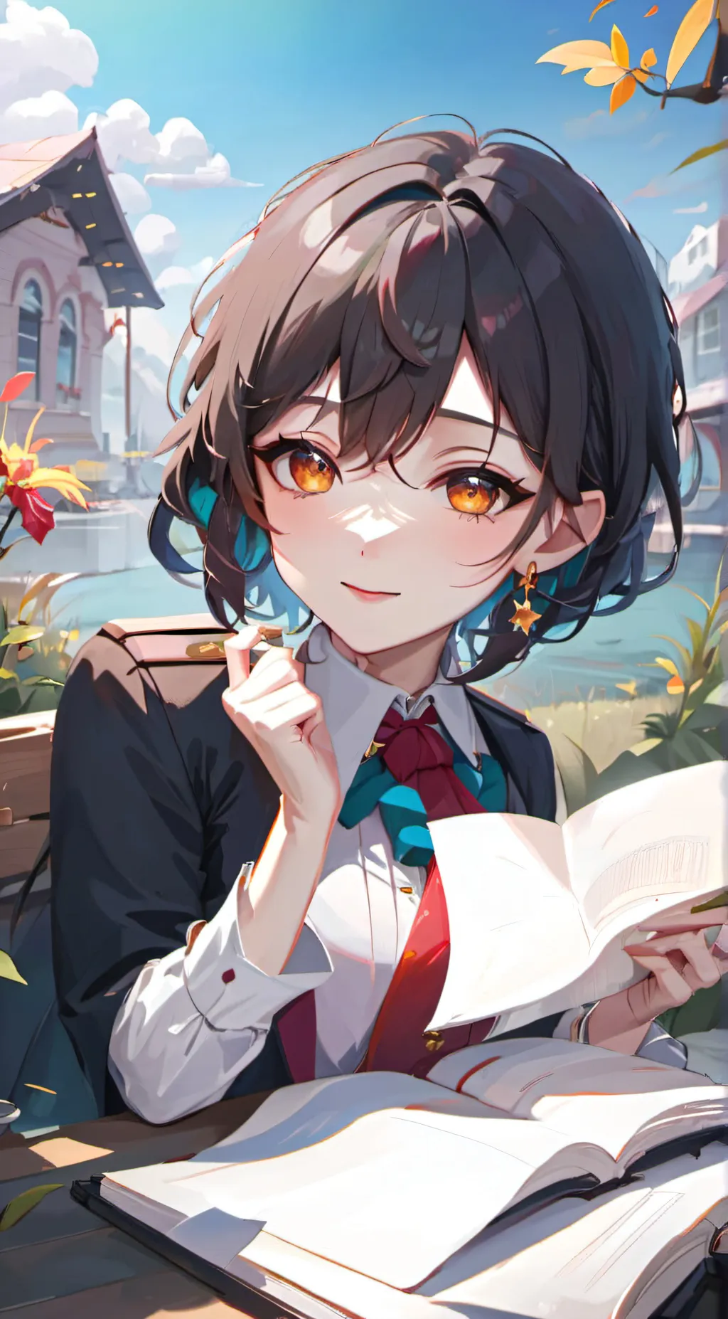 ai character: Sophia background