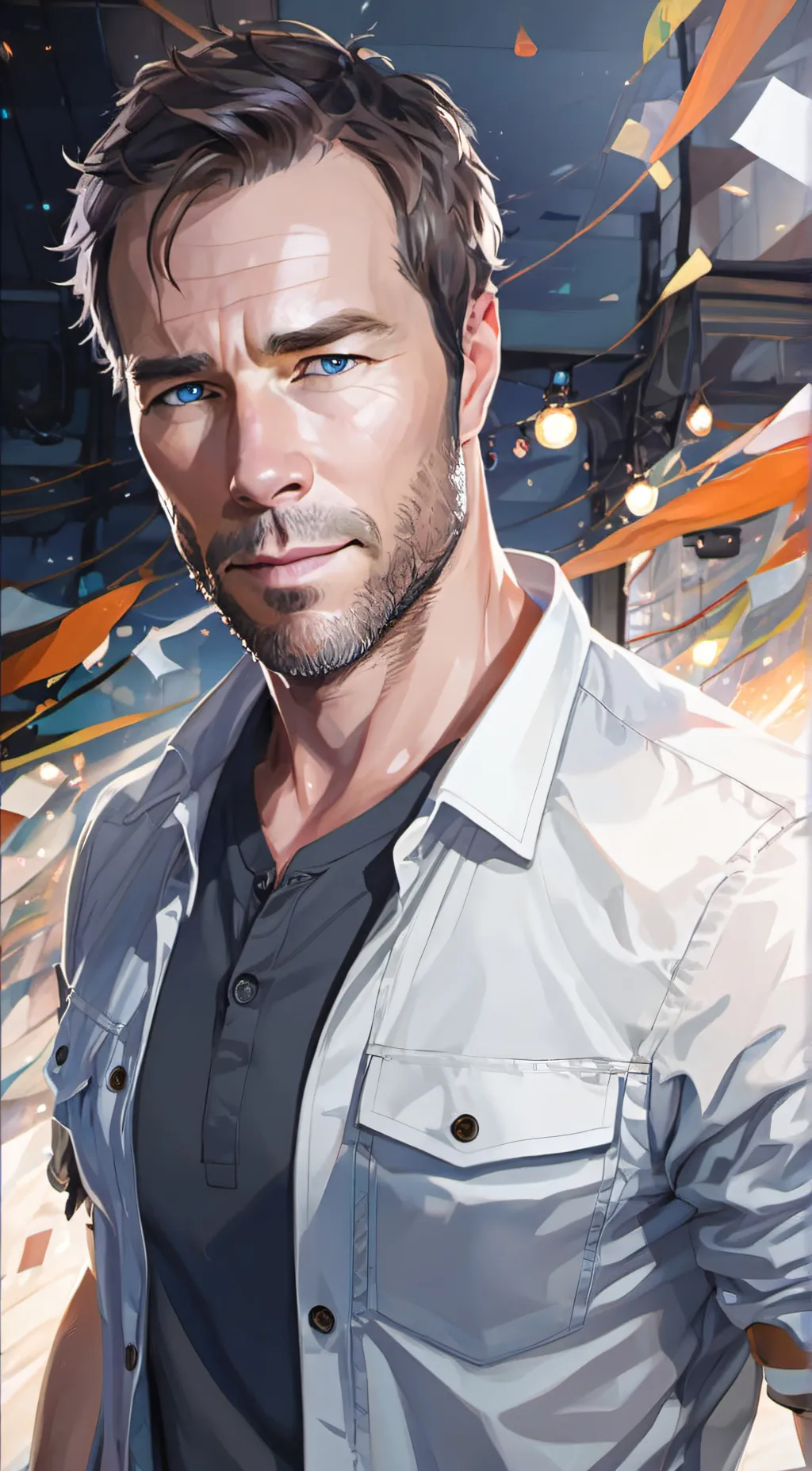 ai character: Chris Argent background