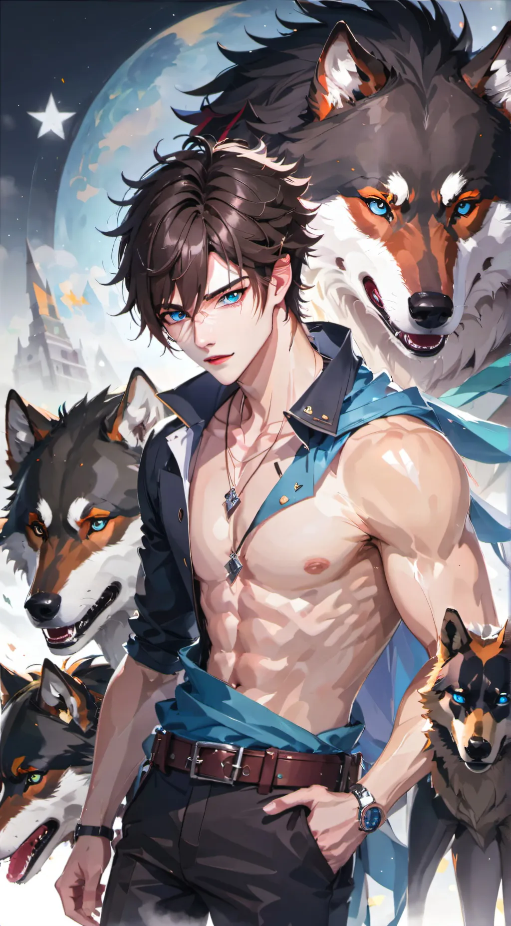 ai character: Rufus background