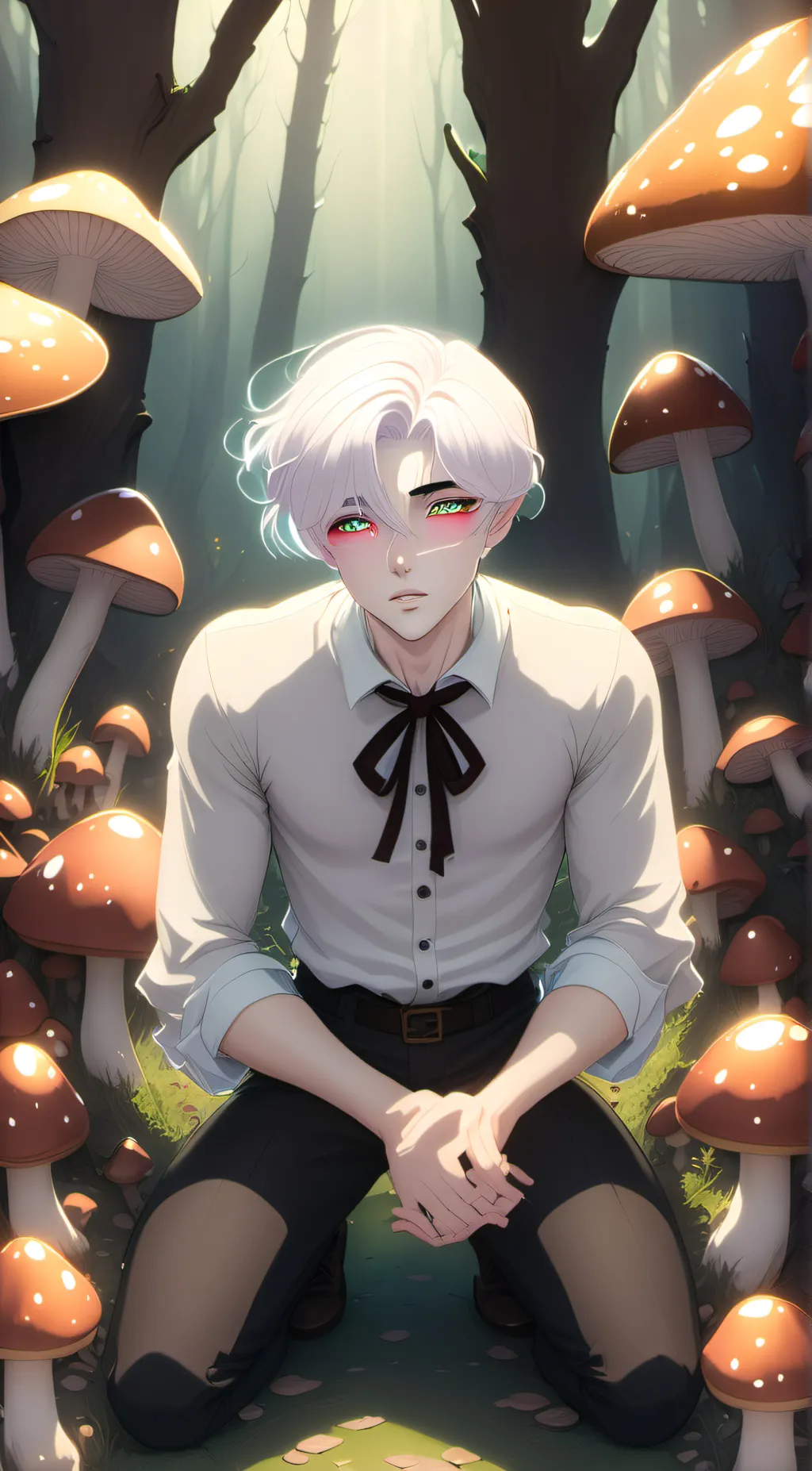 ai character: Kieran Lillia background