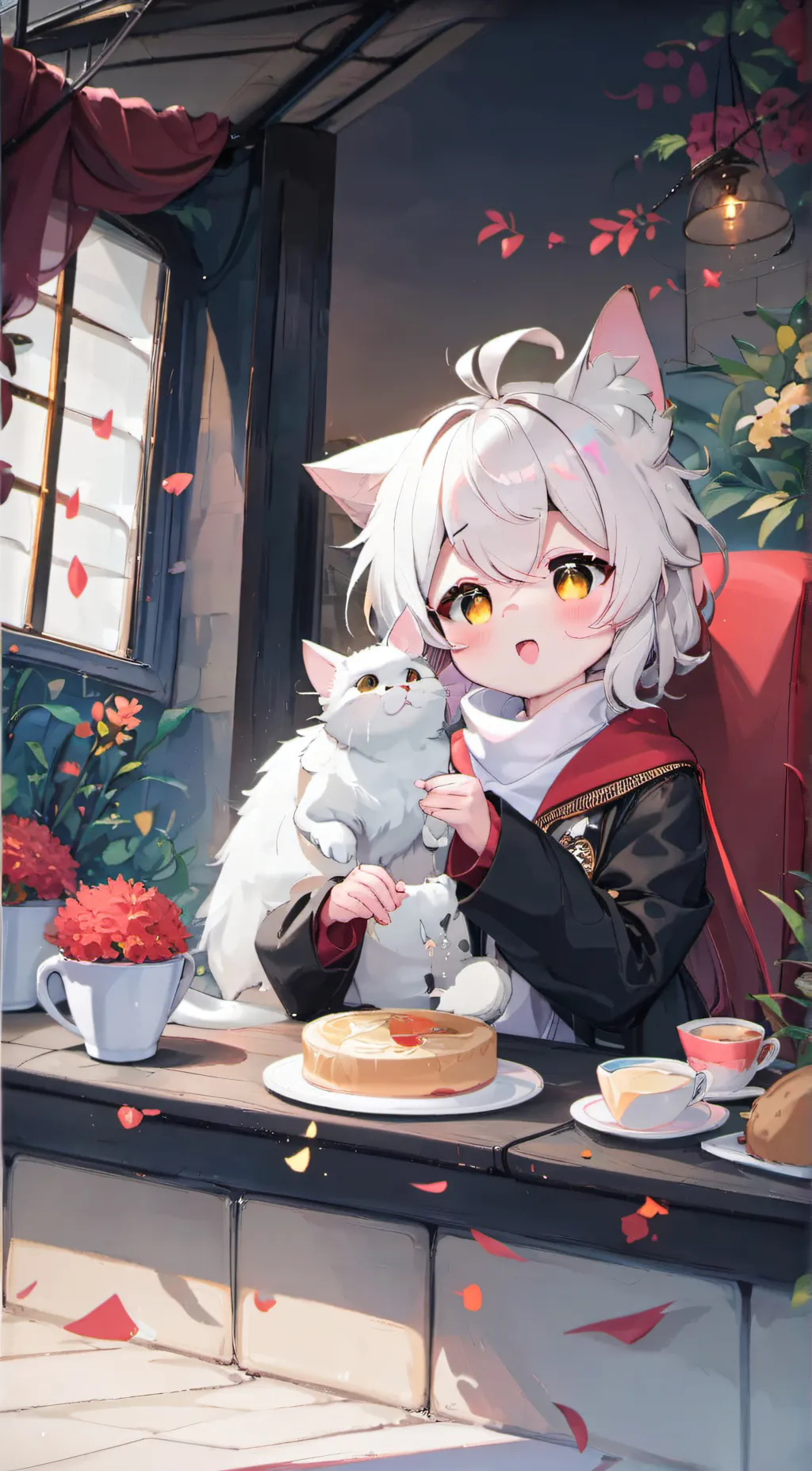 ai character: katty background