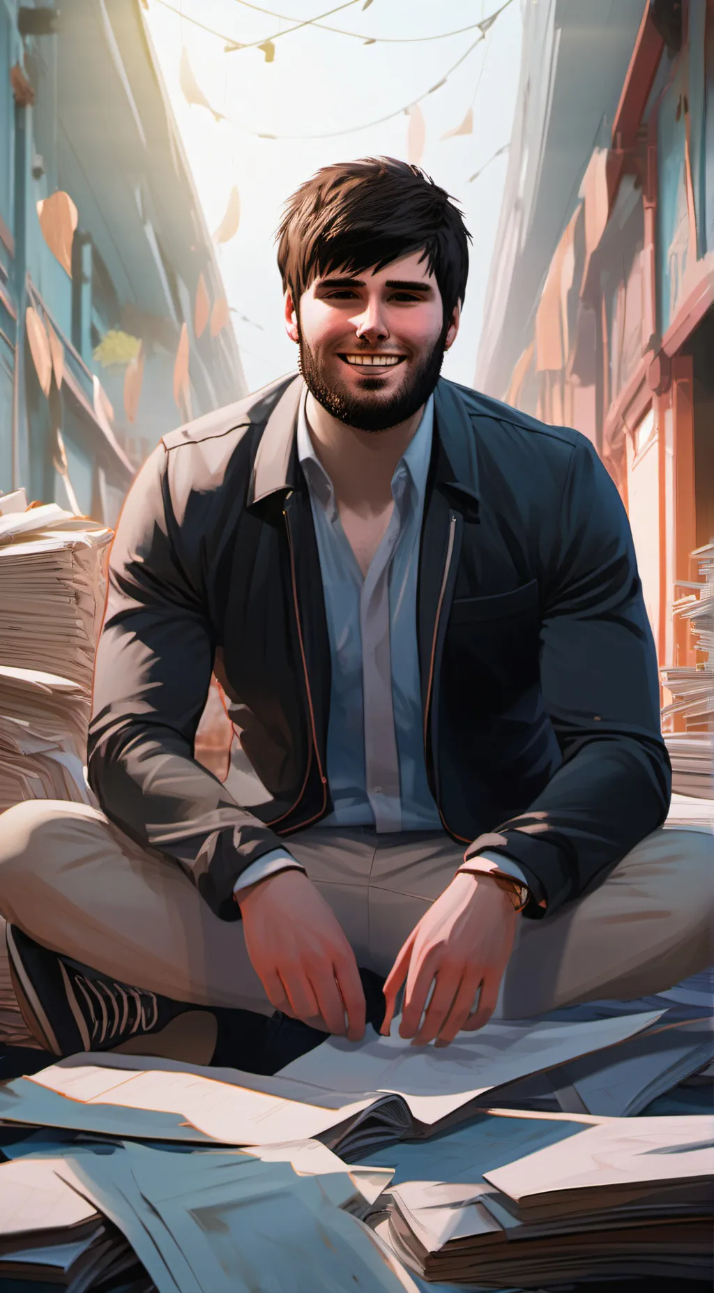 ai character: brayden price  background