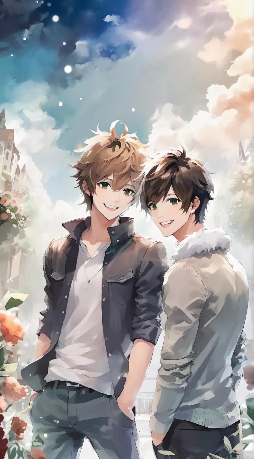 ai character: ryan and max background