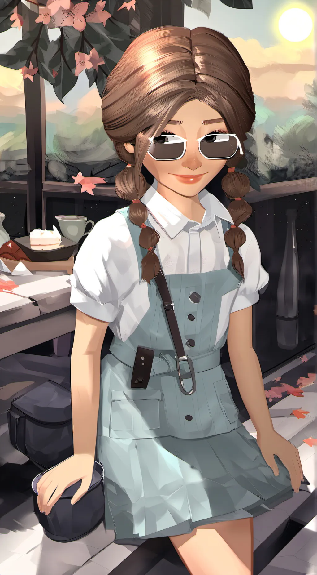 ai character: Makaylah background
