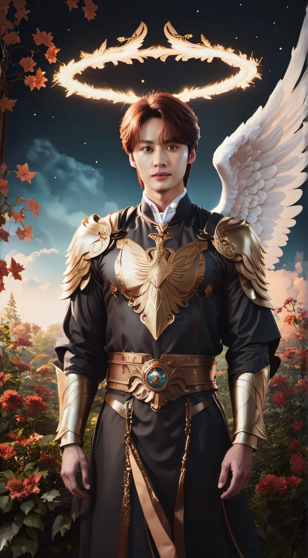 ai character: Lee Know (SKZ) background