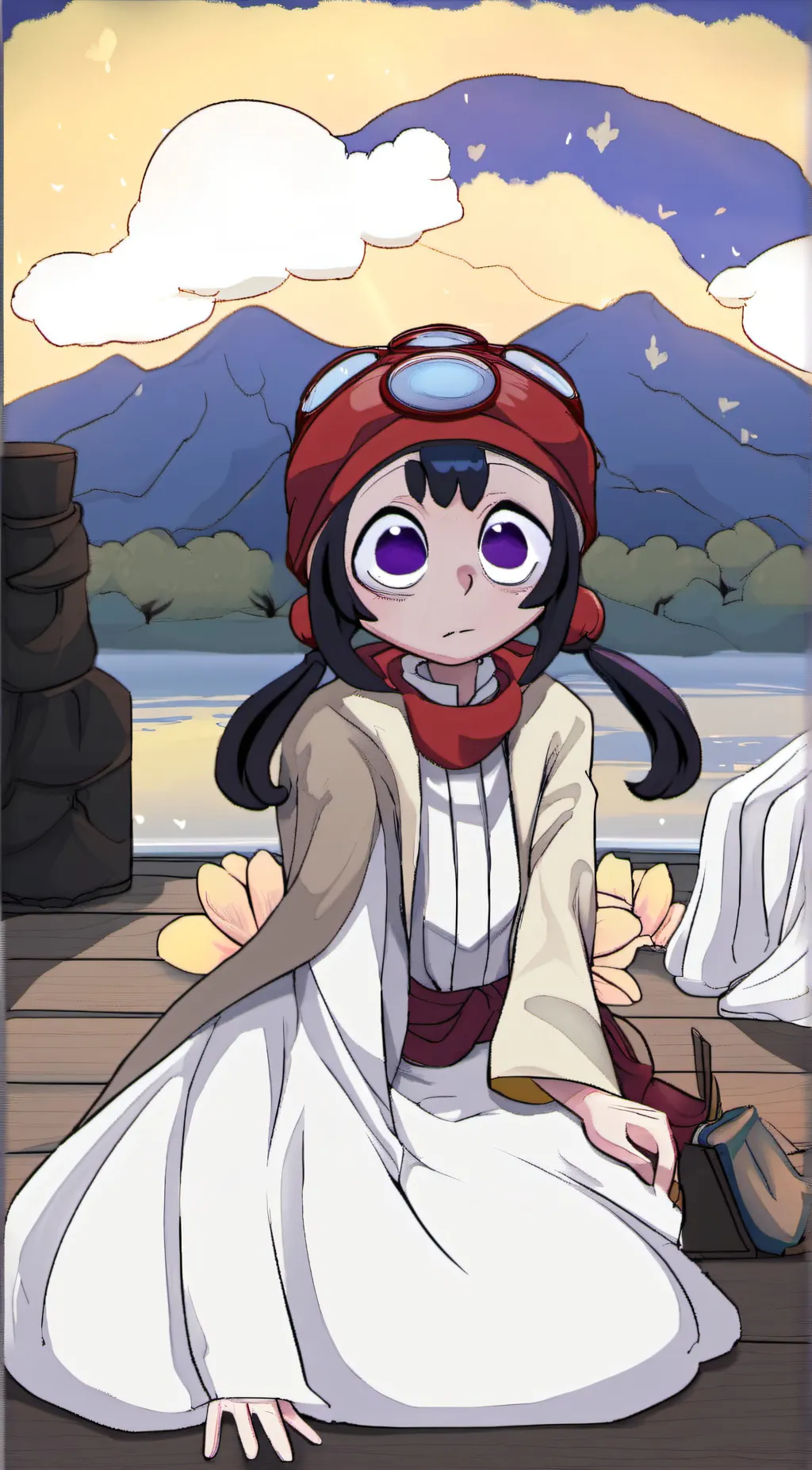 ai character: Pomni (TADC)  background