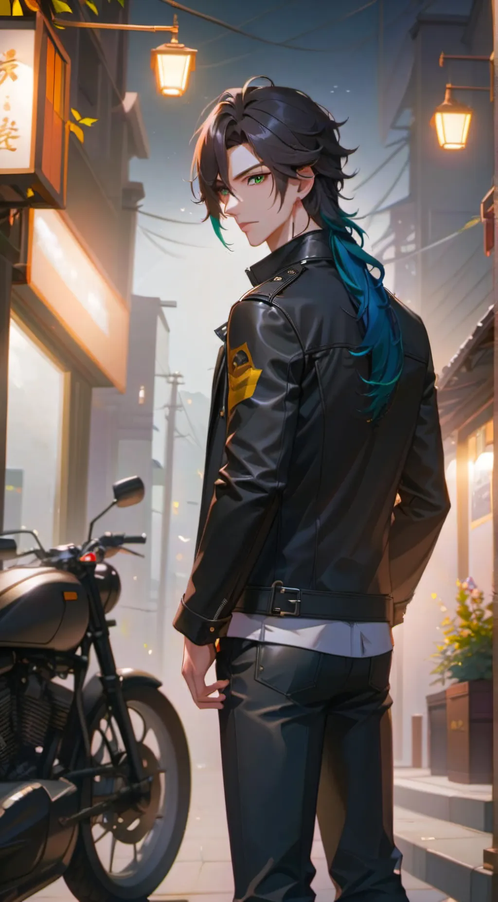 ai character: Kade Harlow background
