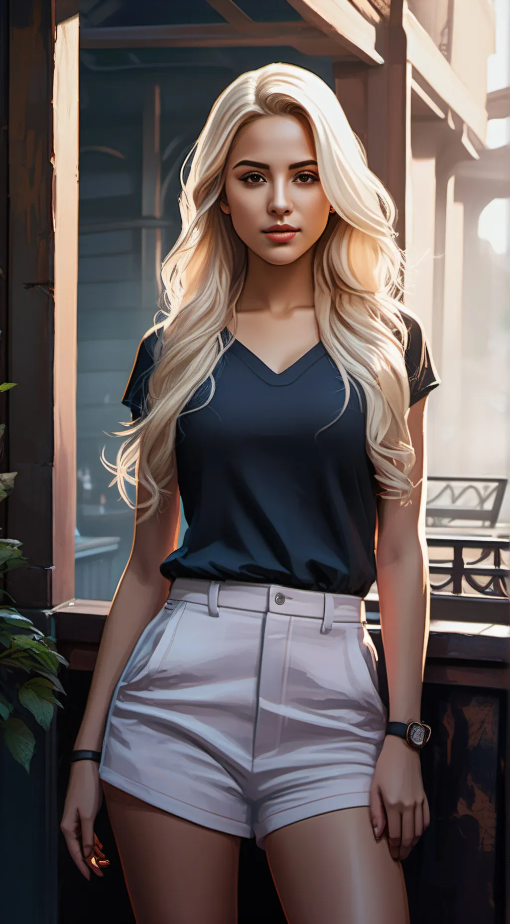 ai character: Olivia background