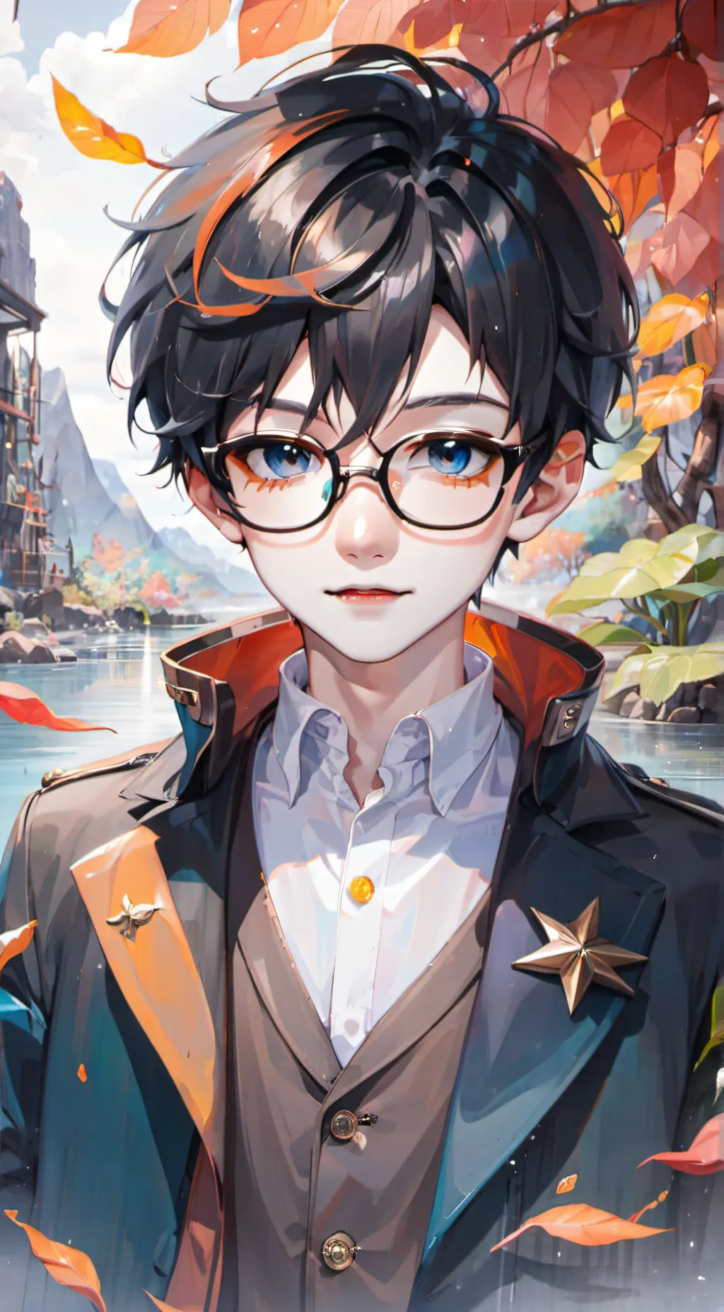 ai character: Blair  background