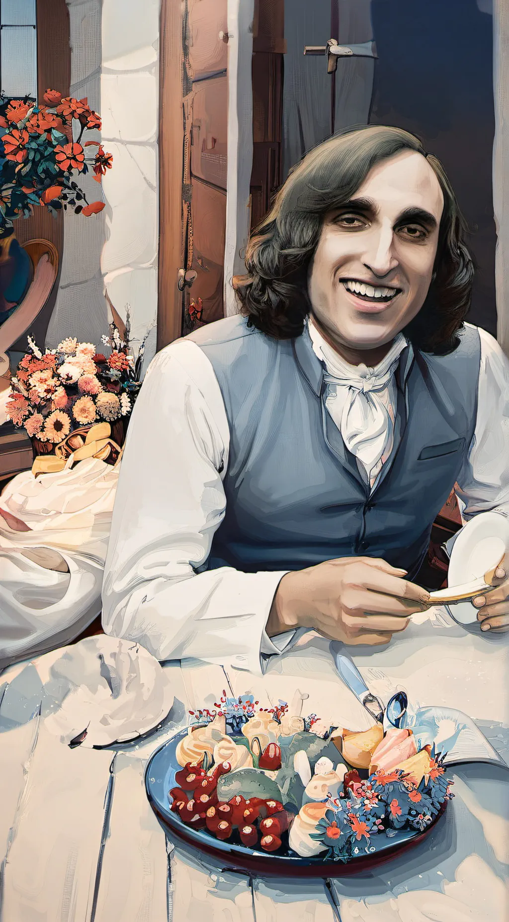 ai character: tiny Tim background