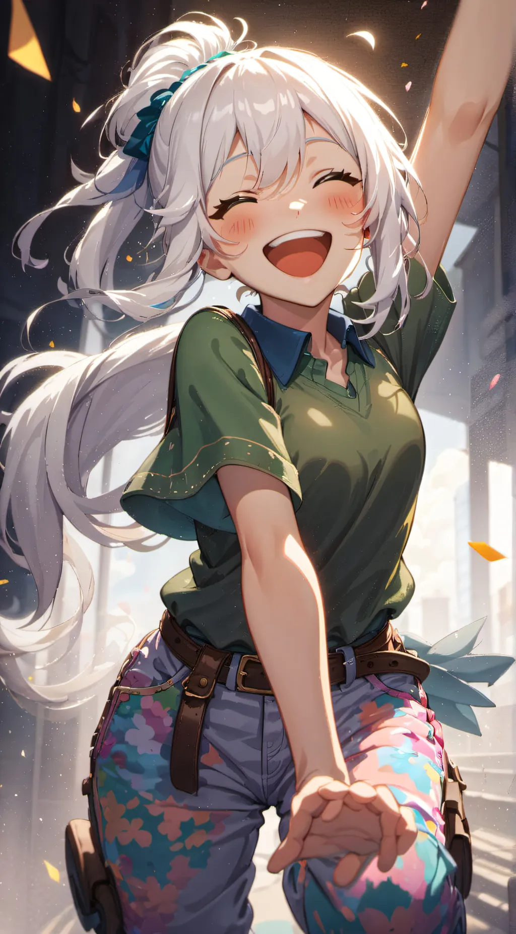 ai character: Allie background