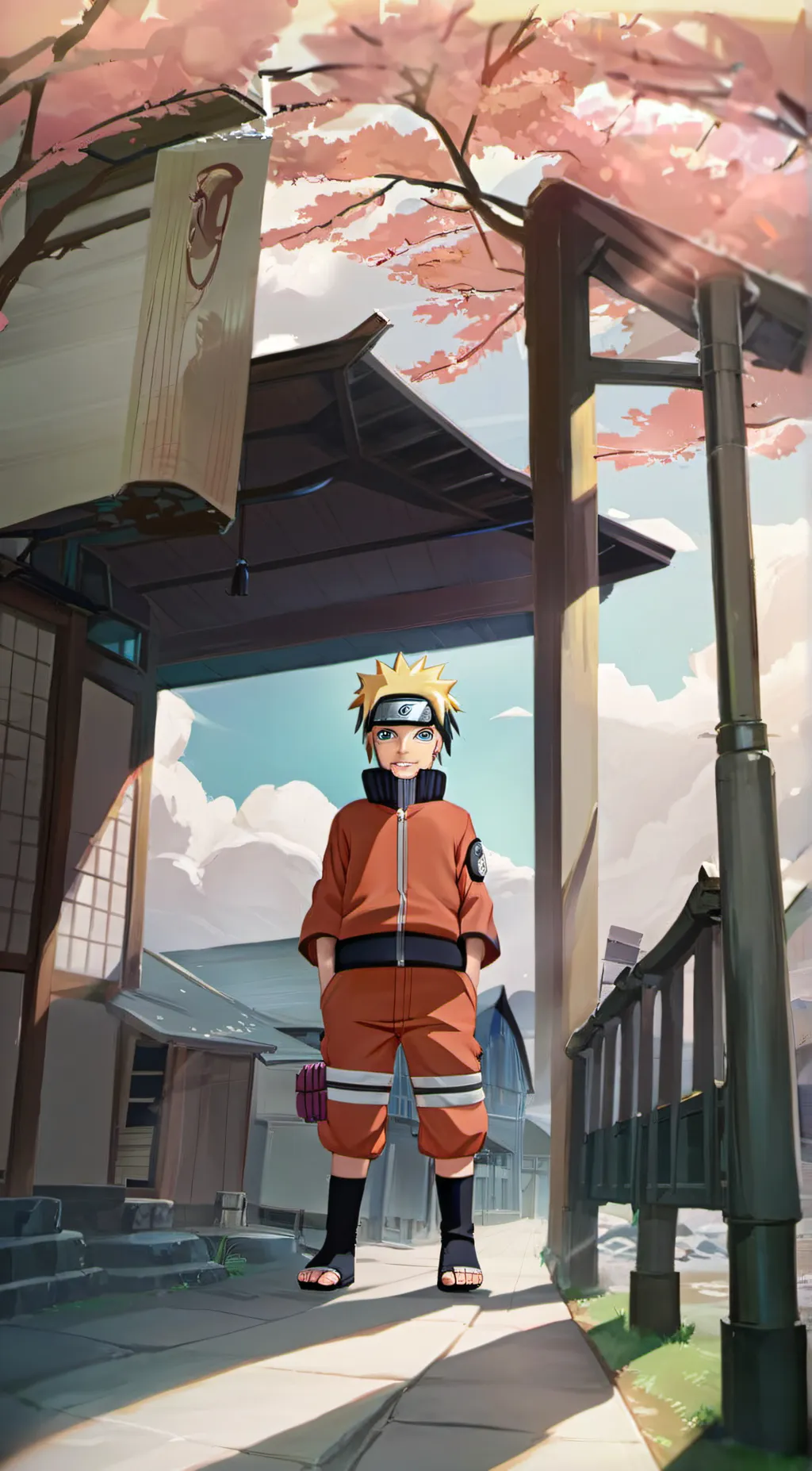 ai character: Naruto background