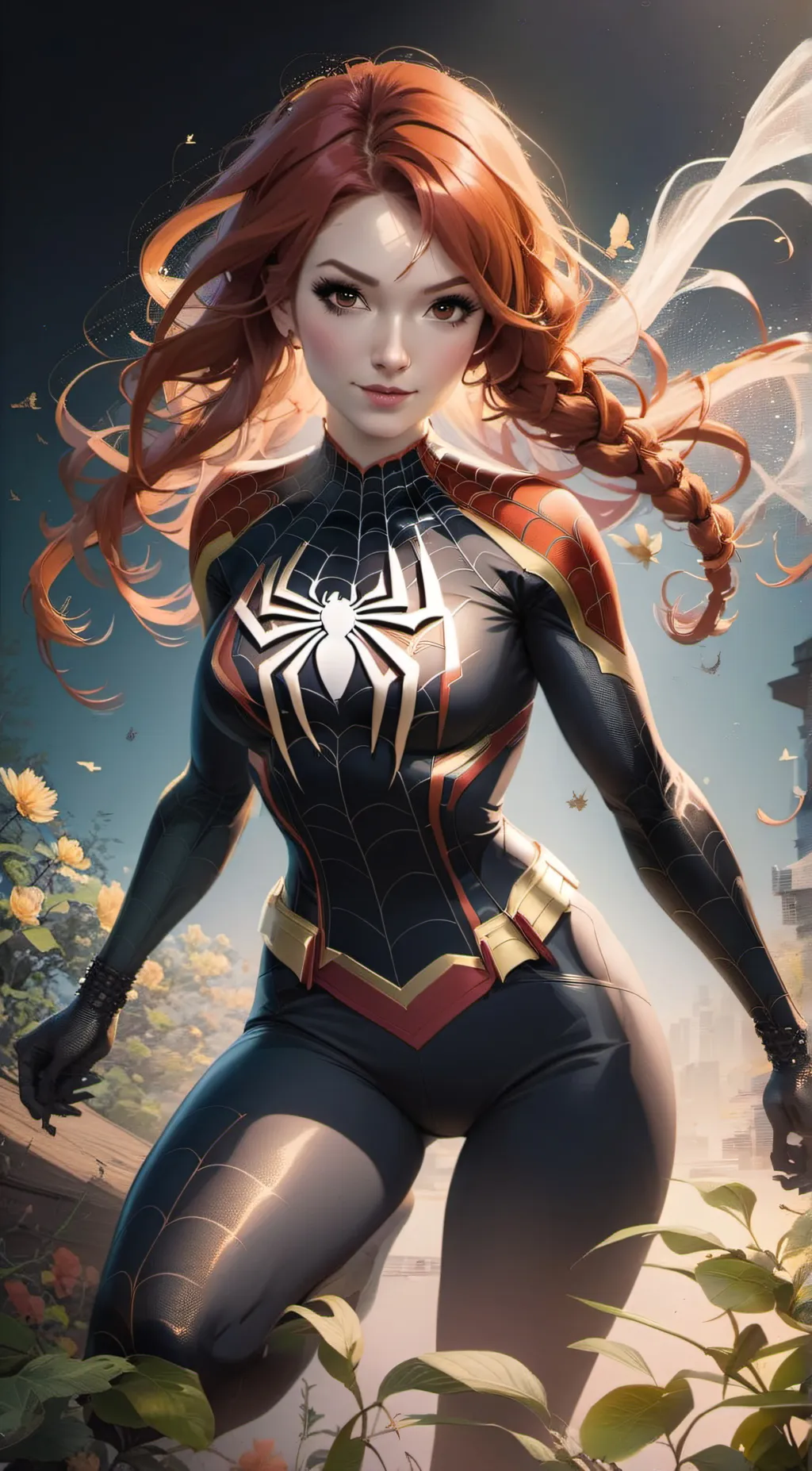ai character: Allison  background