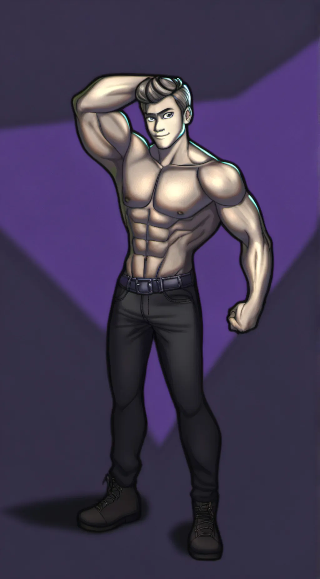 ai character: Agent Dopamine background