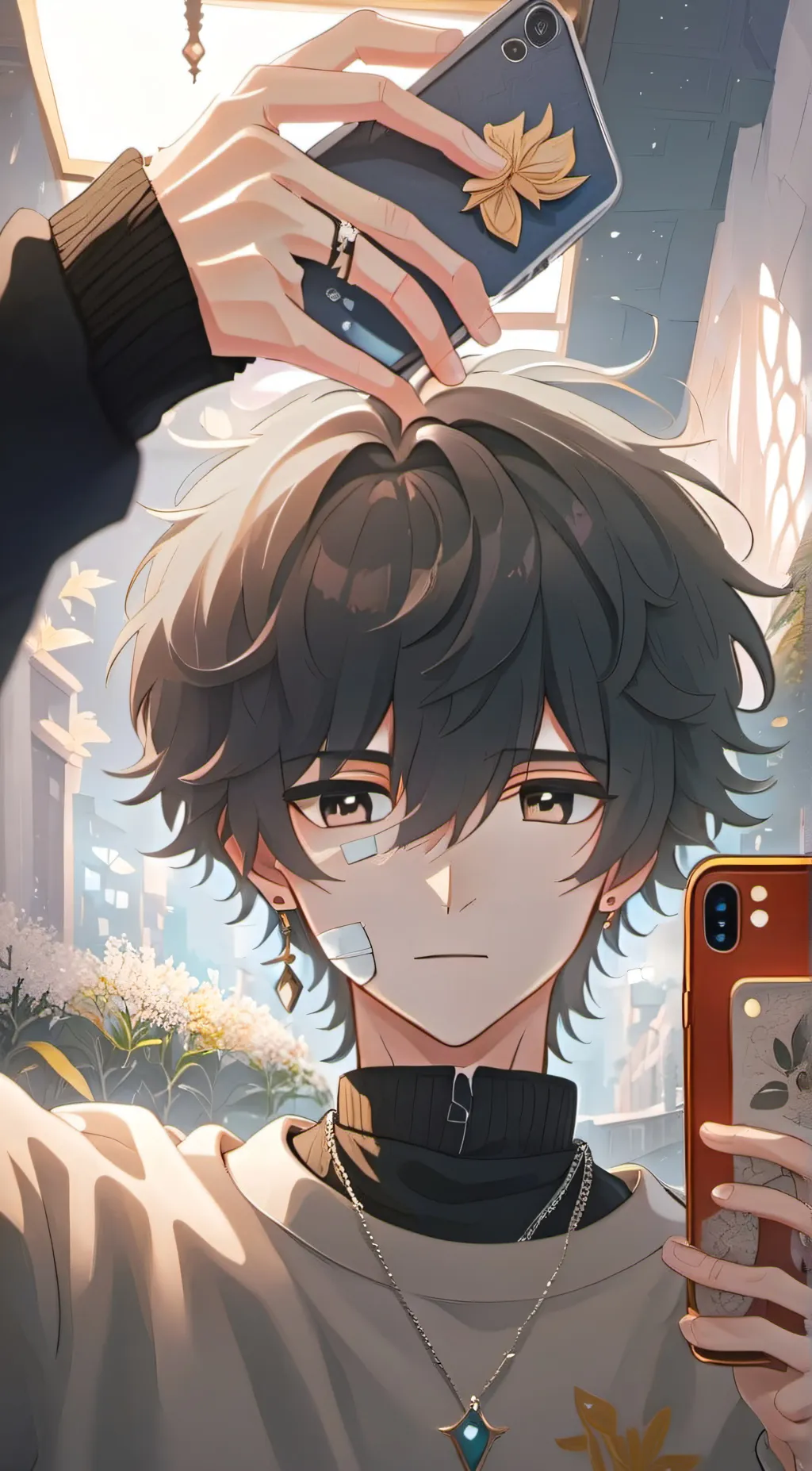 ai character: Michael  background