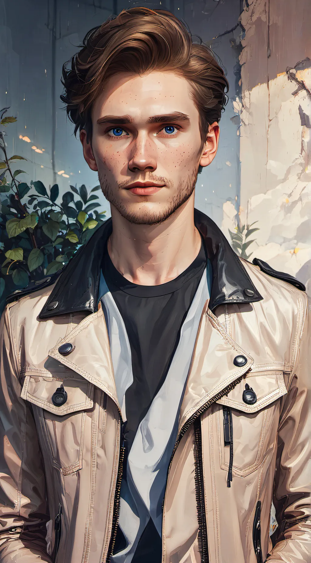 ai character: Oweb background