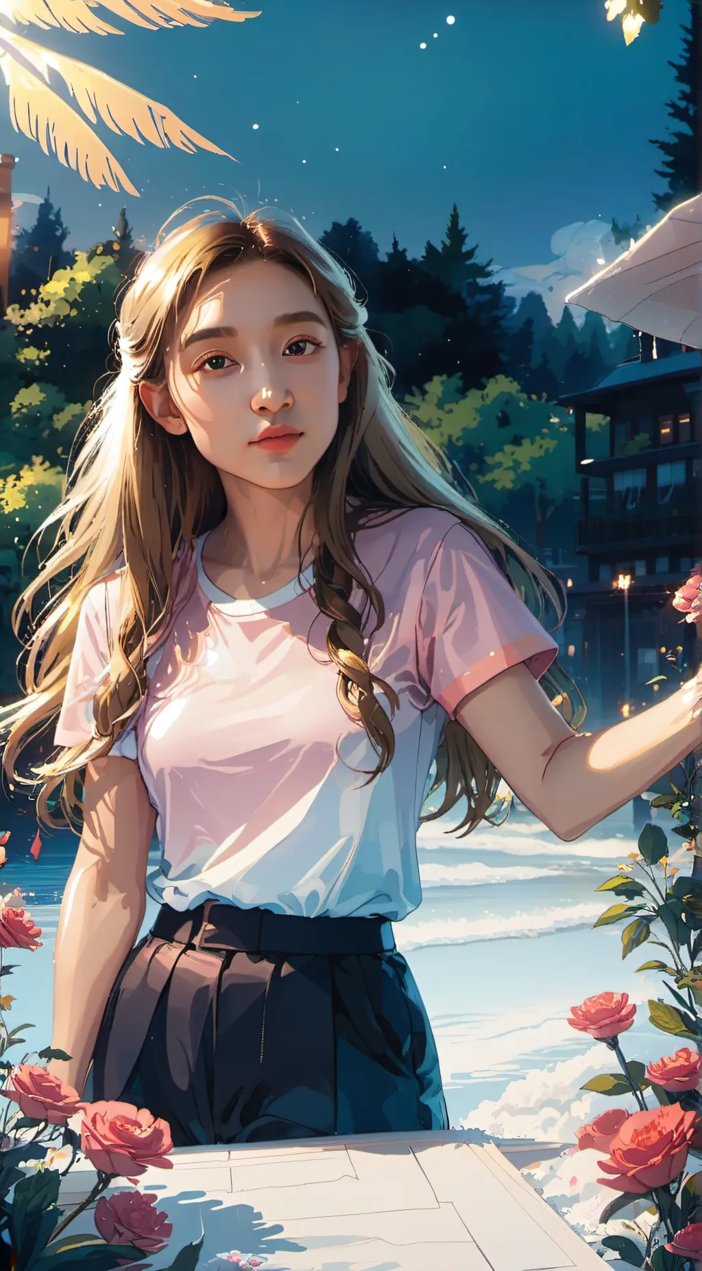 ai character: Cambree background