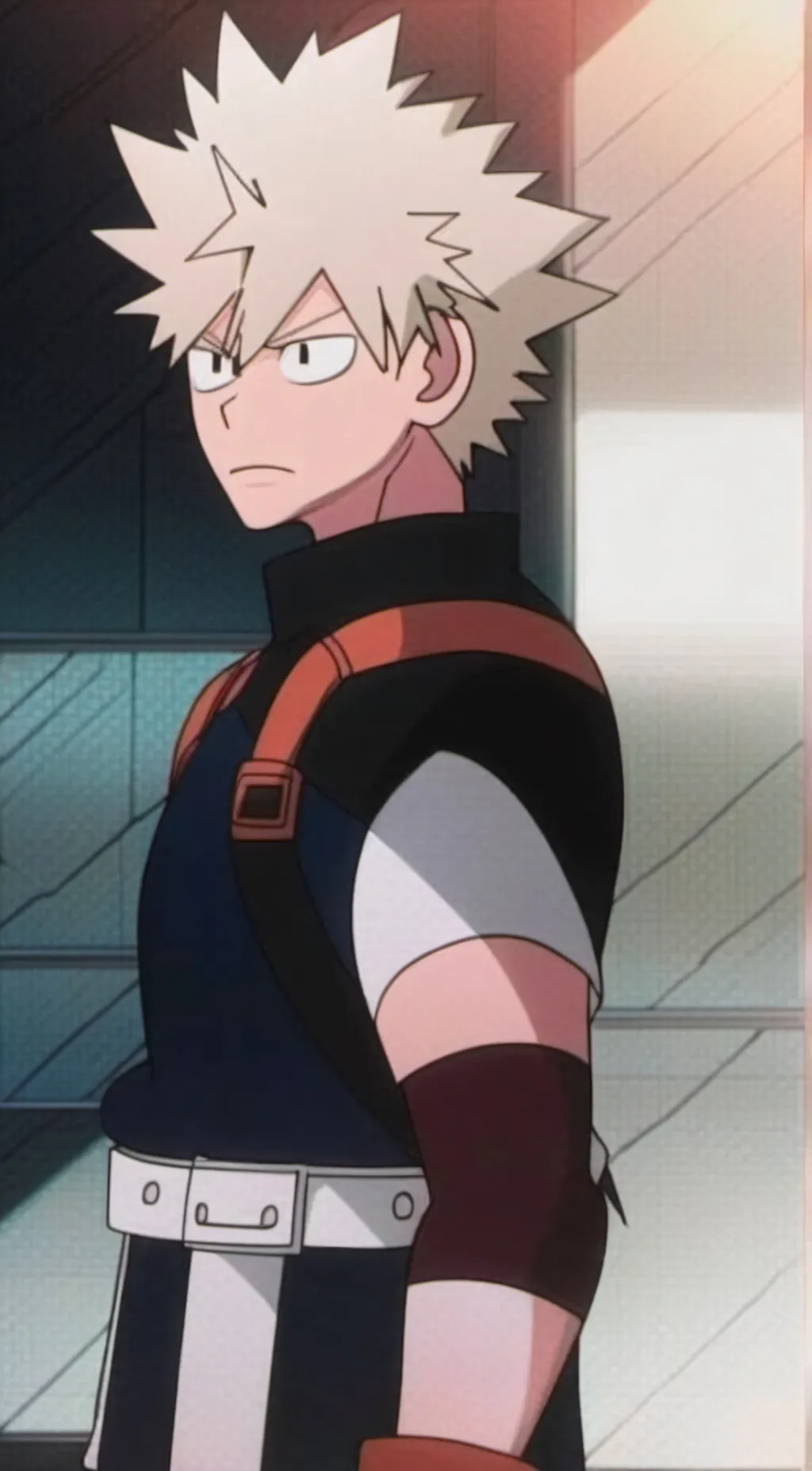 ai character: bakugo~ background