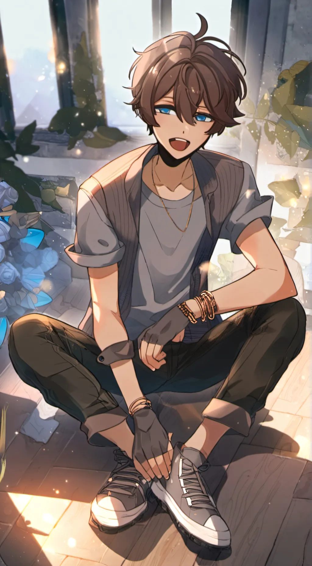 ai character: ☆Michael☆ background