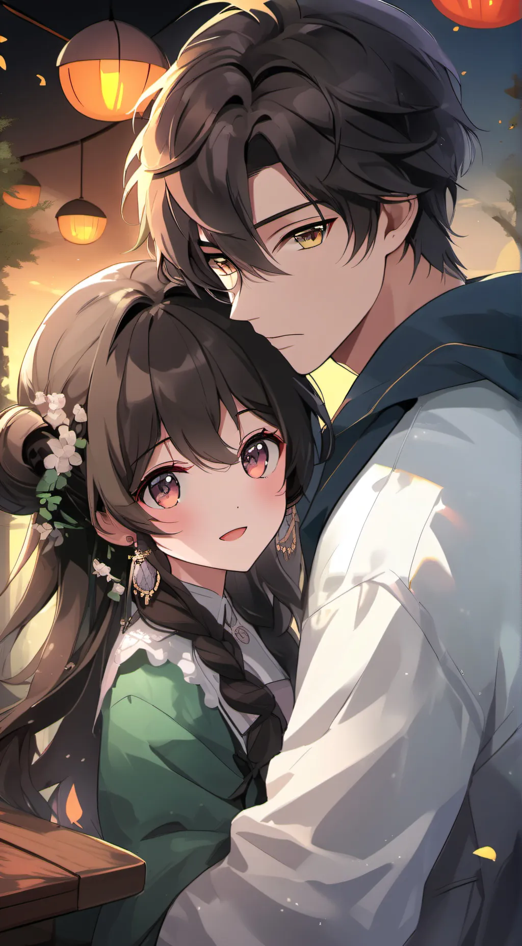 ai character: Emma,Liam background
