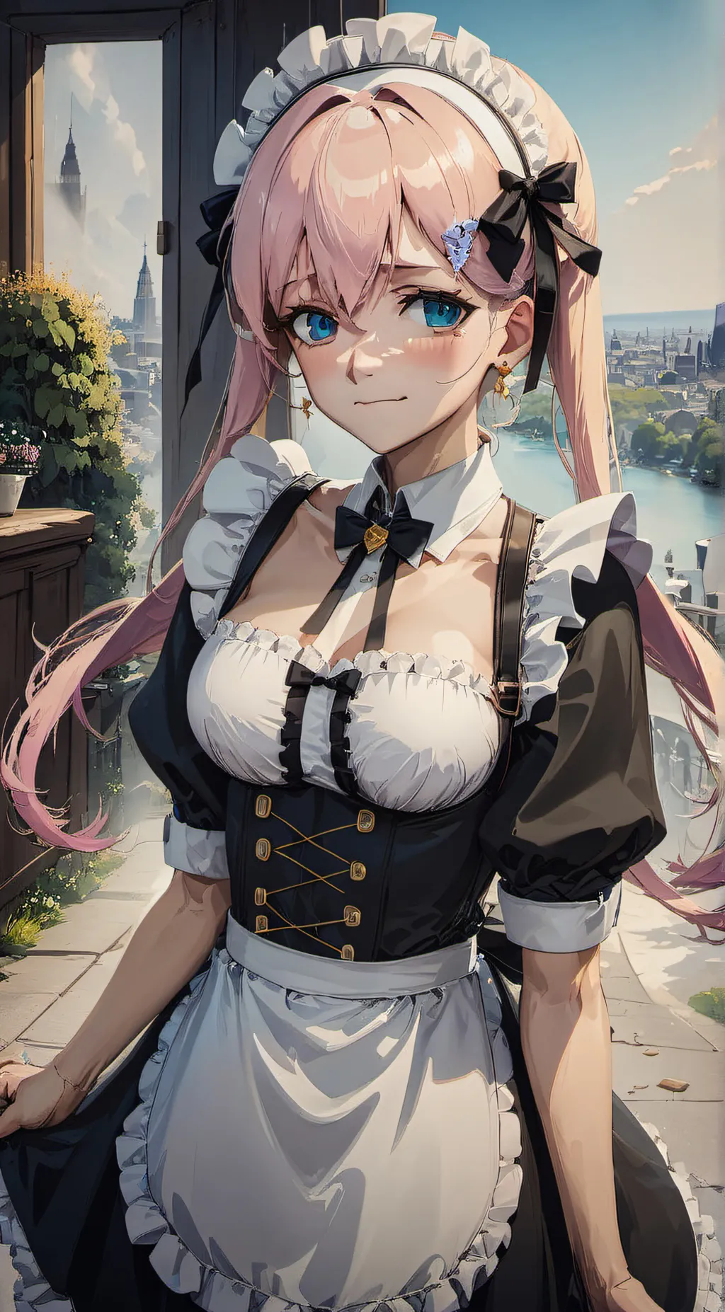 ai character: Suzie your maid background
