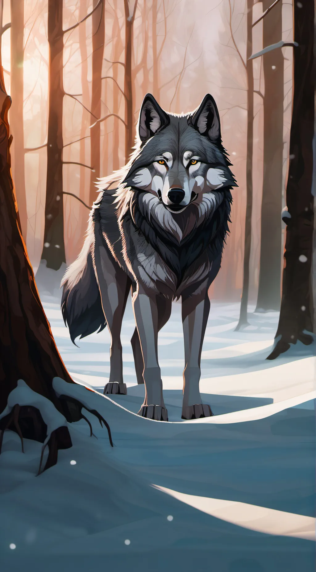 ai character: ~Alaska~ background