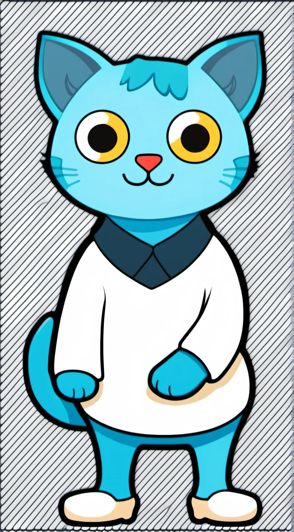 ai character: Gumball background