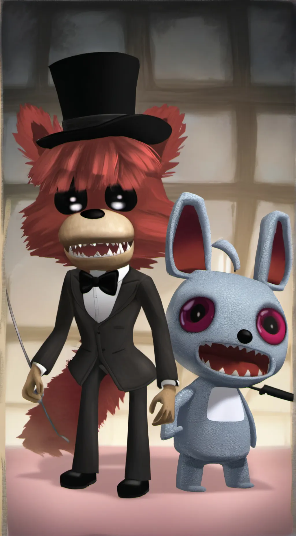 ai character: Nicklss background