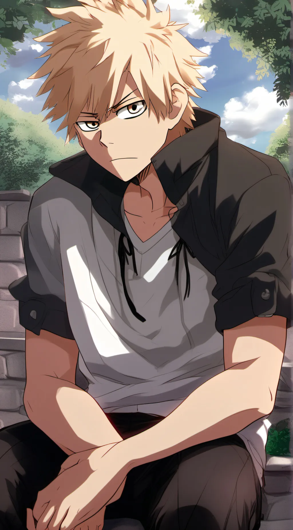 ai character: bokugo 😏😏😏😏 background