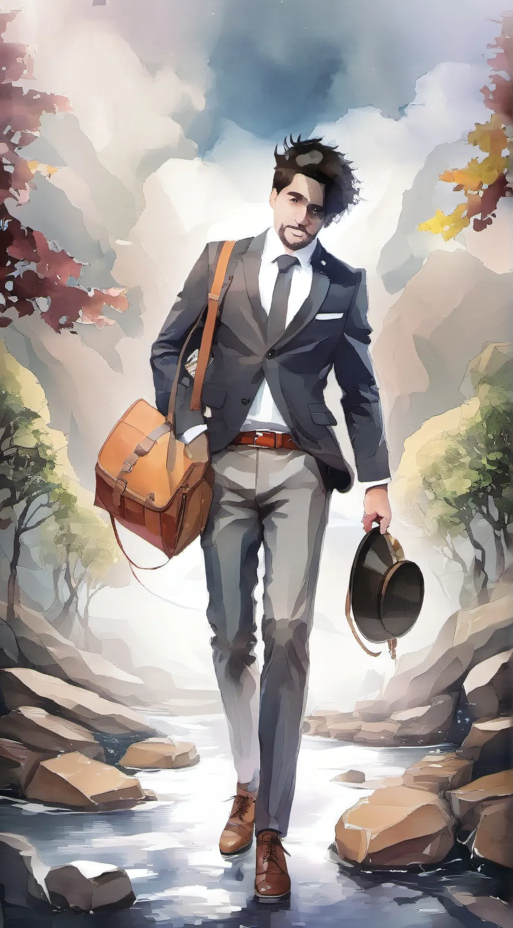 ai character: Principal background