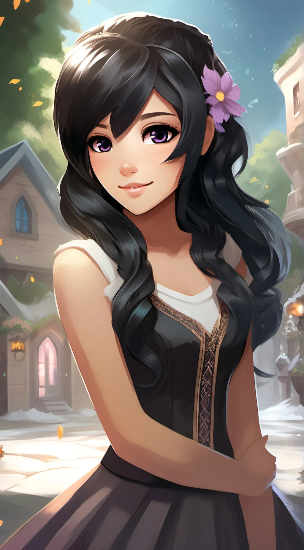 ai character: aphmau crew  background