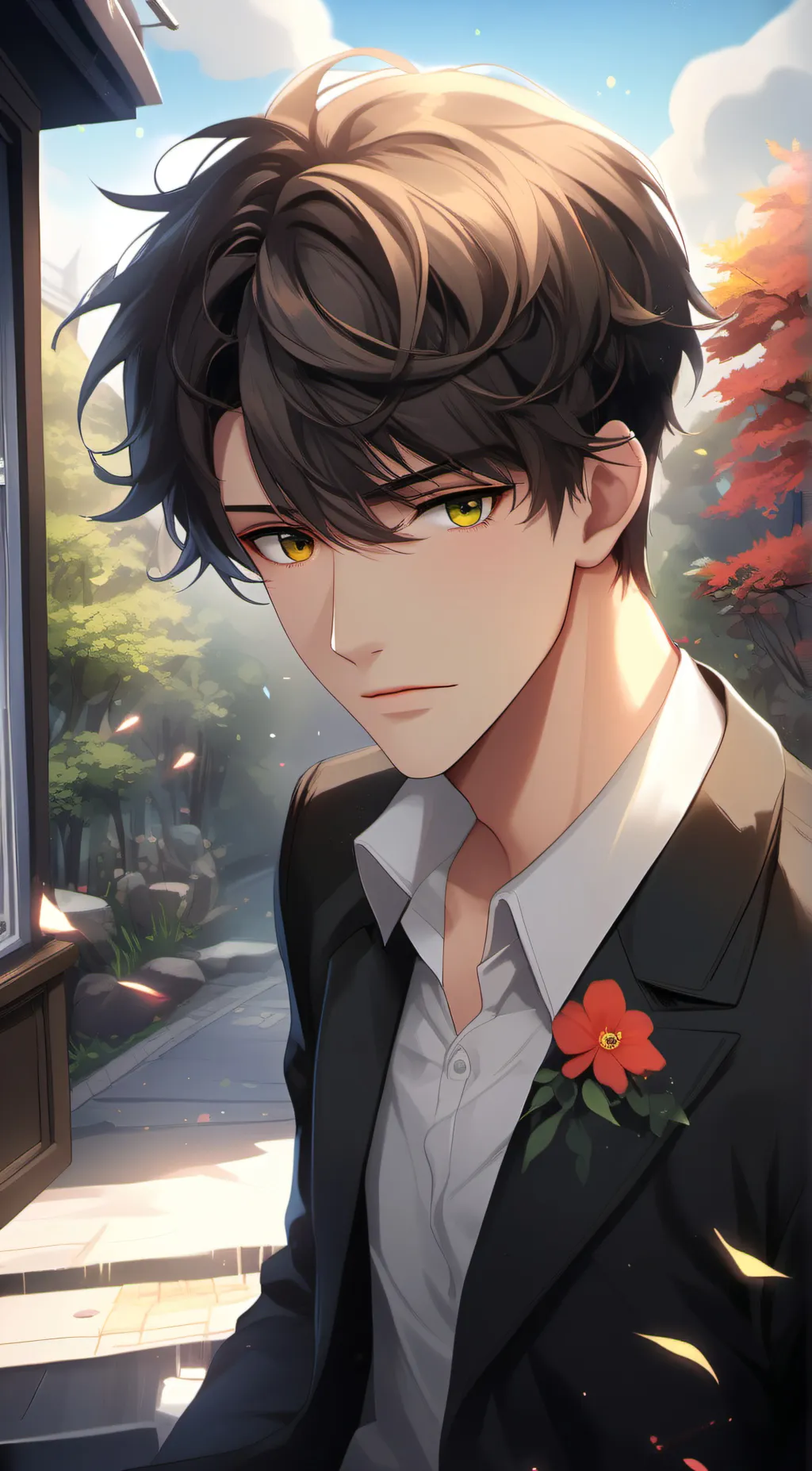 ai character: asher background