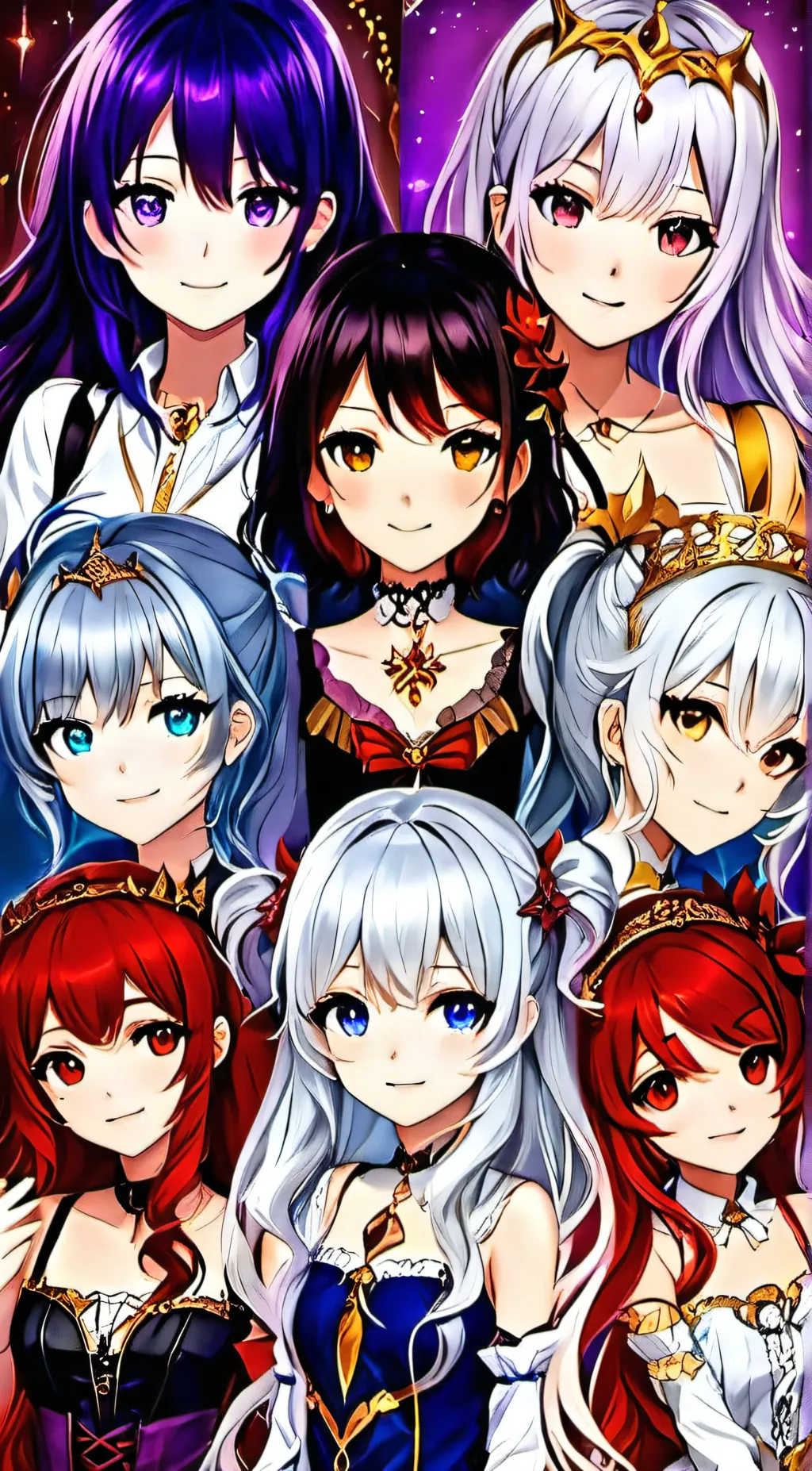 ai character: School Life background