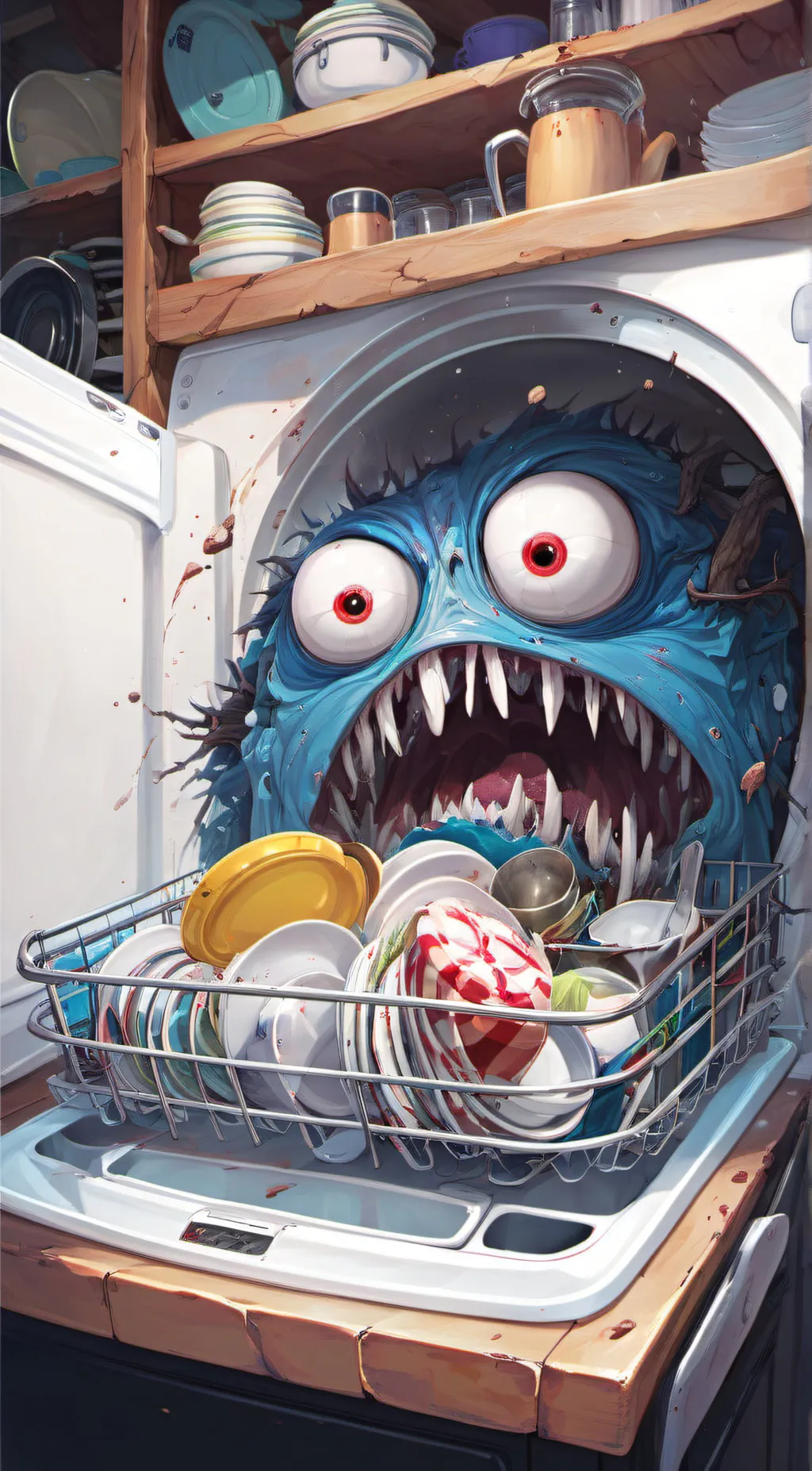 Talkie AI - Chat with Dishwasher monster