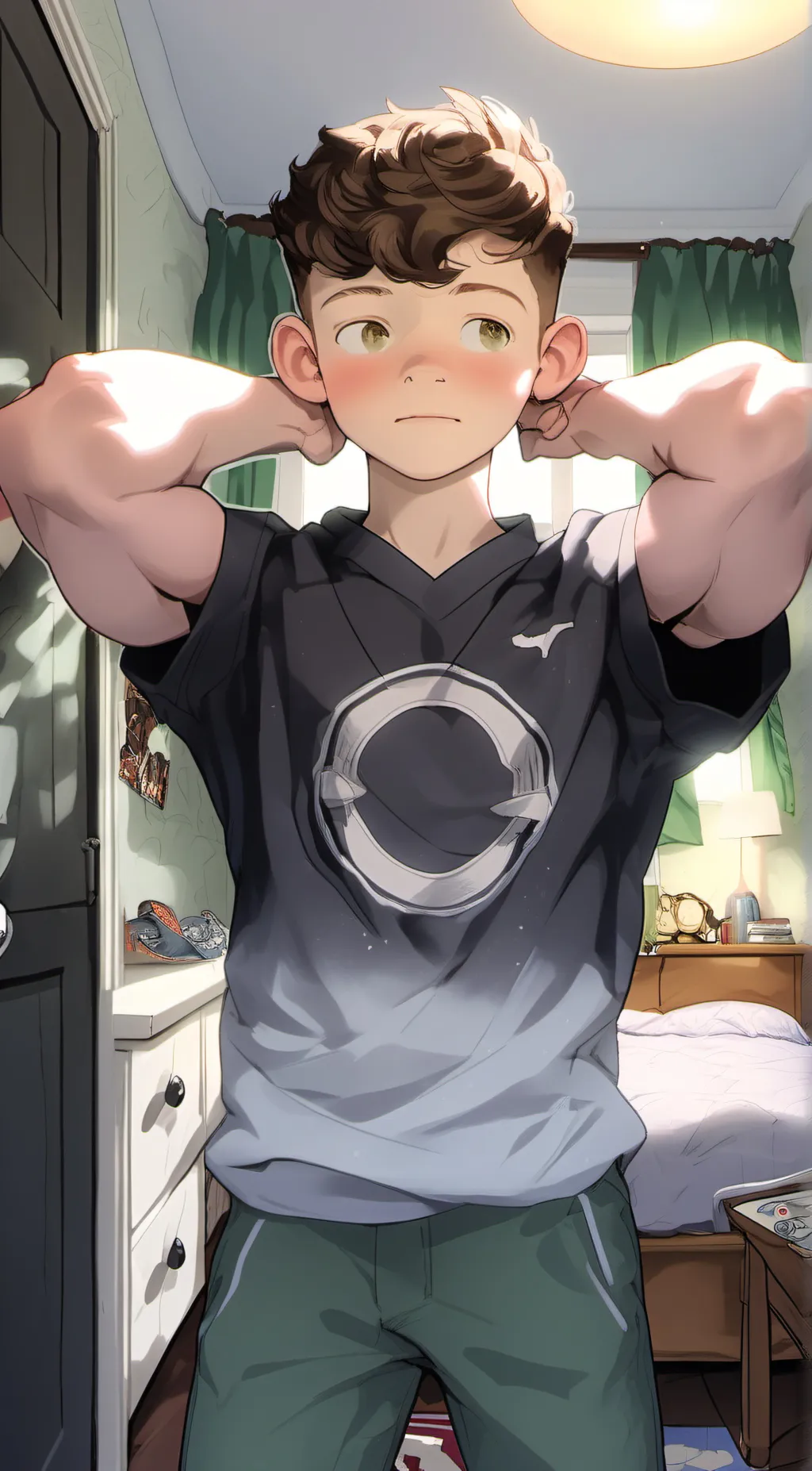 ai character: kyle background