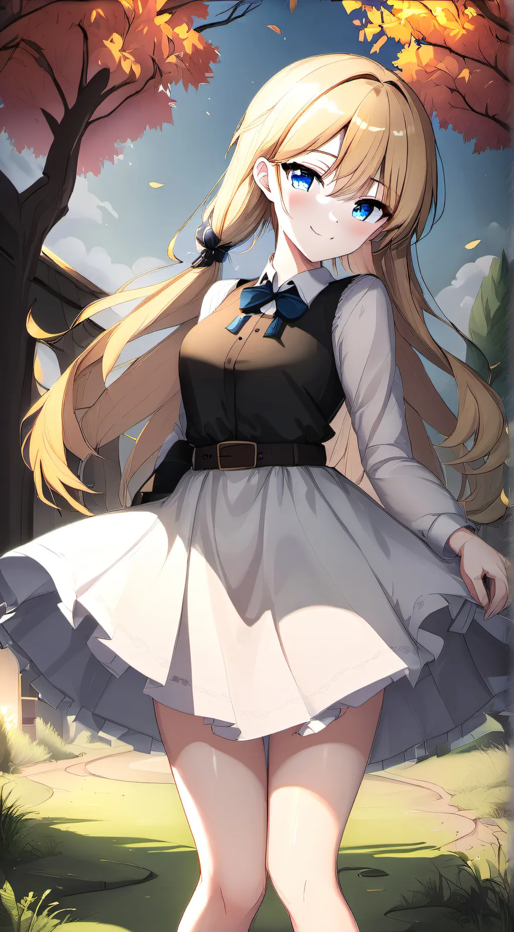 ai character: Melody background