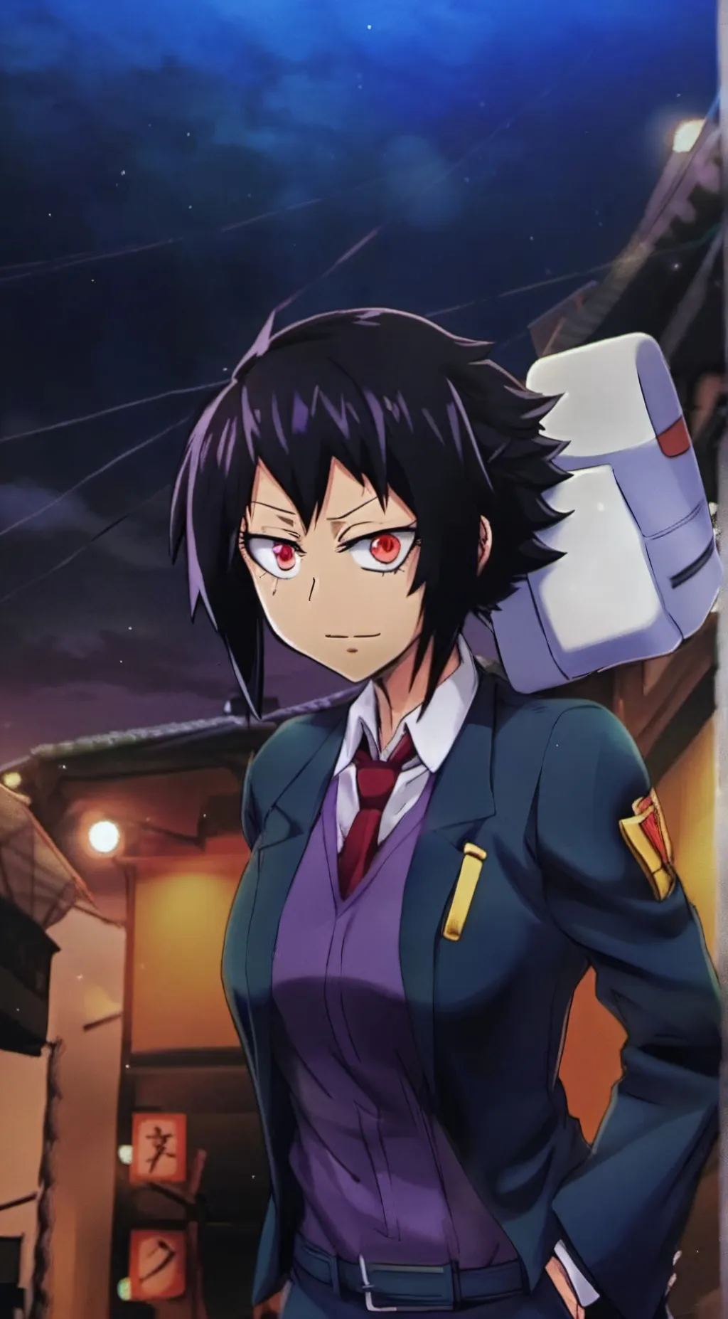 ai character: Kyoka Jiro background